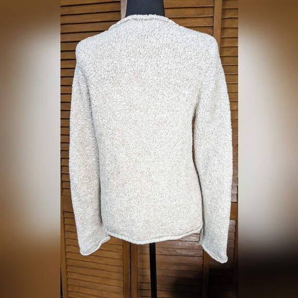 Christopher & Banks Beige Women's cardigan Sweater button down E-2 - Picture 10 of 10